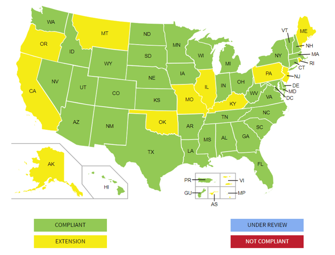 Real ID map