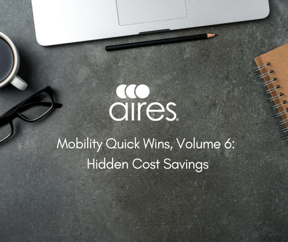 Mobility Quick Wins, Volume 6: Hidden Cost Savings